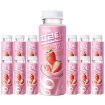 [잠바주스]고단백 스트로베리 프로틴17g 1BOX (12개입)