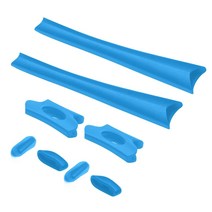 편광 교체용 렌즈 호환-오클리 Flak Jacket 선글라스 - Options, 1 X Sky Blue Kit