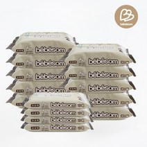 베베솜 무표백 순면 신생아 건티슈 아기 물티슈 SET B, 무표백 순면 건티슈 SET_B