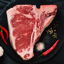 [마블플러스] 엘본 스테이크 블랙앵거스 초이스 소고기 홈파티, 엘본 스테이크 550g
