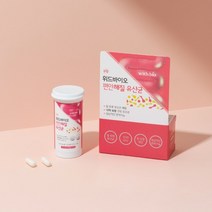 위드바이오 편안해질 질건강 유산균 장용성 프로바이오틱스 30캡슐, 3개 180캡슐(3개월분) 10% 추가할인