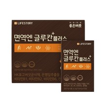 라이프스토리 면역엔글루칸 플러스, 60정, 6박스