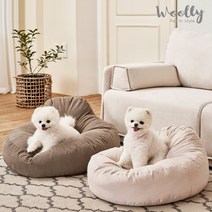 [울리] 울리펫빈백M 애견방석 펫하우스 애견하우스, 울리펫빈백M(베이비핑크)