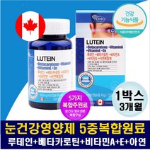 비타민a영양제 눈건강영양제 베타카로틴 루테인 아연 눈에좋은식품 빌베리추출물 대두레시틴 비타민에이 비타민E 시린 건조한 침침한 뻑뻑한 눈 이침침할때 시력보호제 온가족 학생