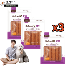 네츄럴오 강아지 국산 져키 영양 간식 100g, 3개, 오리