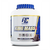 로니콜먼 보충제 킹 매스 XL 단백질 파우더 다크 초콜릿 6LB 2.75kg RONNIE COLEMAN Signature Series Dark Chocolate, 1개