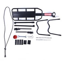 랙 알루미늄 합금 선반 흙받이 자전거물 시트포스트짐