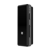 FIIO ubtr 블루투스 4.1 스포츠 오디오 음악 무선 수신기 aptxaacnfc 지원 및 마이크 xiaomiiphone 용 vol 제어, 검은색