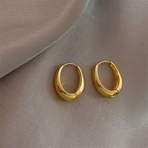 귀걸이 패션 크리스마스 써지컬 링 링귀찌 리본 하트 LATS 패션 왜곡 직조 트위스트 금속 원 기하학 라운드