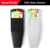 EMF 측정기 K2 전자기장 EMF 가우스 측정기 방사선 검출기 휴대용 모니터 5 LED 미터, [05] Black with White