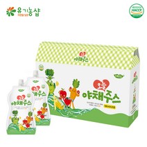 [초록한입] 오늘 야채주스 100ml 21포, 1박스