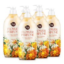 샤워메이트 퍼퓸 바디워시 대용량 900ml 프리지아, 6개