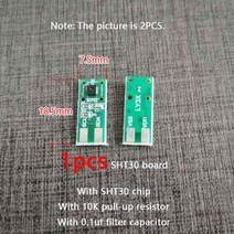 온도센서 모듈SHT20 디지털 온도 및 습도 센서 sht20 조절기 I2C IIC 회로 보드 모듈, 04 1pcs SHT30 board