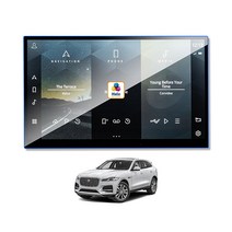 재규어 뉴 F페이스 (22년형~) 11.4 신형 내비게이션 강화유리 액정보호 필름 F-Pace, 내비게이션 (강화유리필름)
