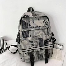 대용량 백팩 캐주얼 빈티지 스포츠 백팩입니다