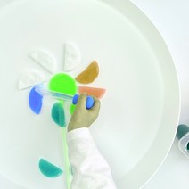 빌랑 미술놀이 도구 재료 - 코인티슈 화장솜 유아스포이드 홀더 한천가루 젤라틴 엄마표미술놀이, 2.화장솜 80매
