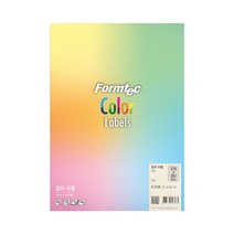폼텍 CS-3130 컬러 라벨지 미색 10매 A4