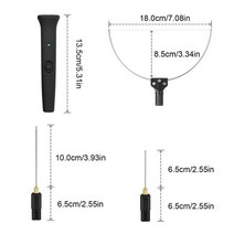 열선커터기 우드락 커팅 전기 스티로폼 커터 키트 8 피스 3 in 1 폼 조각기 18W 커팅 펜 아트, 01 US