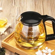 TWJ543747Well [로하티]리빙그로 블랙핸들 유리 차포트 750ml, 상세페이지 참조
