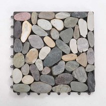 데크 돌 바닥 대리석 부식방지목재 리모델링 발코니, 흰색