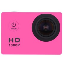 수중카메라 액션 카메라 Deportive 다이빙 방수 1080P 풀 HD 수중 헬멧 스포츠 DV 12MP 픽셀 액션캠 수중헬멧, [07] pink
