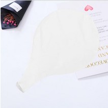 애드벌룬 에드벌룬 현판식 제막식천1pc 블랙 라운드 라텍스 풍선 36 인치 90cm 큰 웨딩 생일 파티 장식 공, 06 WHITE