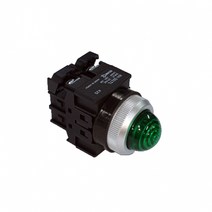 건흥전기 파일럿 램프 LED타입 원형 캡 220V DC 30mm KH-503DL220V, 화이트 [KH-503DLW220V]