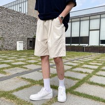 핀턱 코튼 하프 버뮤다 밴딩 반바지 팬츠(5color)