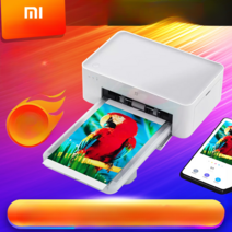 Xiaomi 포켓 포토 프린터 Mijia 블루투스 무선 소형 휴대용 컬러 사진, 포켓 포토 프린터용 특수 인화지 120매