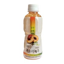 연호 해피 복숭아녹차, 350ml, 20개