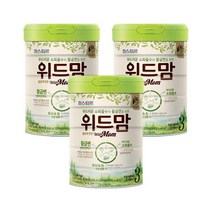 위드맘 리뉴얼 3단계 3캔 황금변 유산균 소화 아기분유 파스퇴르 1세트