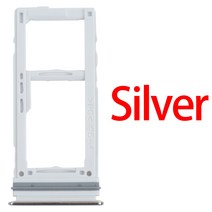 갤럭시 A52S SIM 카드 트레이 트레이/마이크로 SD 삼성 5G SM-A528, [03] Silver, 한개옵션1