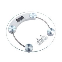 디지털 강화유리 체중계, 투명
