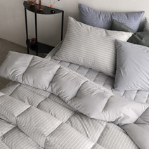 [파르페 바이 알레르망] [파르페by알레르망] 스테디 40수 워싱면 차렵이불 S/SS (그, 상세 설명 참조