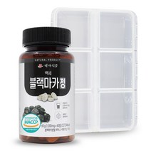 블랙마카정 페루산 1000mg x 60정 HACCP 인증제품, 2개