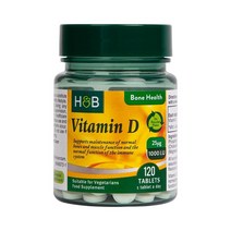 Holland & Barrett 홀랜드앤바렛 비타민 D3 1000 IU 25ug 120정