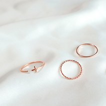 코지23 / 여자 홍대패션 스트릿 도도하고 차분한 분위기 반지