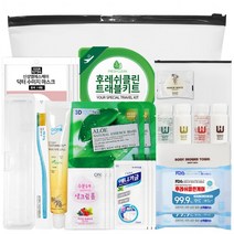 후레쉬클린 트래블키트 A2호 정성가득 나만의 여행키트 100% 국산 하늘땅팡
