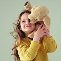 이케아 강아지 인형 40cm 아이 애착인형 침대 머리맡