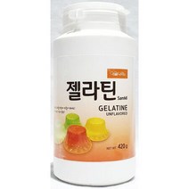 [금주베스트] 가정용 업소용 제과 제빵 재료 식자재 젤라틴 420g_5221ch, 상세페이지 참조, 상세페이지 참조