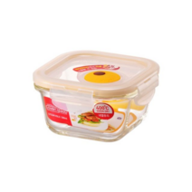 오너클랜 락앤락 유로스팀홀-정사각-300ml-YEL LLG205T, 단일 본품