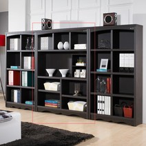 [미아트] 쉘라 아미 4R 낮은 책장, 색상:웬지