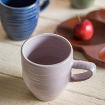 라인 믹스 커피 잔(색상선택), 라인믹스커피잔(블루)