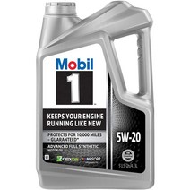 Mobil 1 모빌원 엔진오일 5W-20 (4.73L) EAdvanced Full Synthetic Motor Oil, 5 Quart(4.73L), Full Synthetic 5W-20, 1개