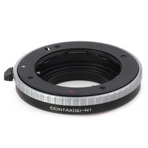 Contax G CYG 렌즈용 Pixco 어댑터 슈트 Nikon 1 J5 J4 S2 V3 AW1 J3 J2 J1 V2 S1 V1 카메라용, 한개옵션0