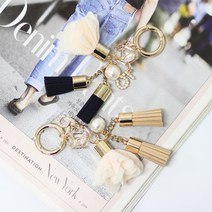 [다린] 크리스탈 벚꽃 키링 태슬 가방 에어팟 스마트키 열쇠