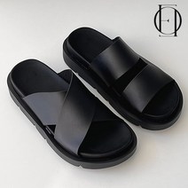 필링온 여성 사무실 학교 발편한 통굽 키높이 커플 슬리퍼 5cm
