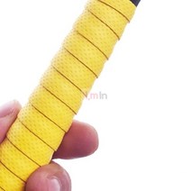 아이민 배드민턴채 그립테이프 손잡이밴드, 옐로우