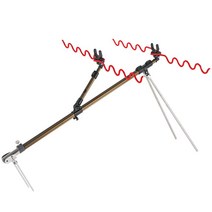 장어받침틀 장어 땅꽂이 릴 받침틀 6단 낚시 받침대 3 5 6 8 단 구 백사장 한강 샌드폴, 2.1m