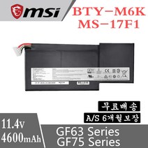 BTY-M6K MSI노트북배터리 GF63 GF63 8RC GF63 8RC-004CN GF63 8RC-005CN